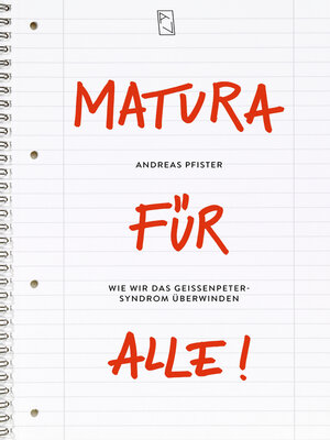 cover image of Matura für alle